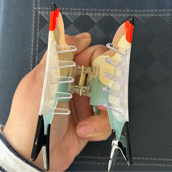 Bird Shaped Hair Claw Clip Acetate Women Accessories - Picture 8 of 9